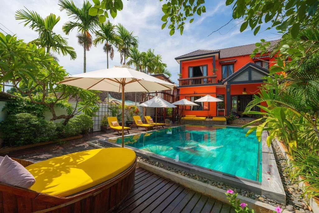 Flora Villa Hoi An Bagian luar foto